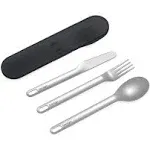 Bentgo Stainless Steel Travel Utensil Set - Aqua