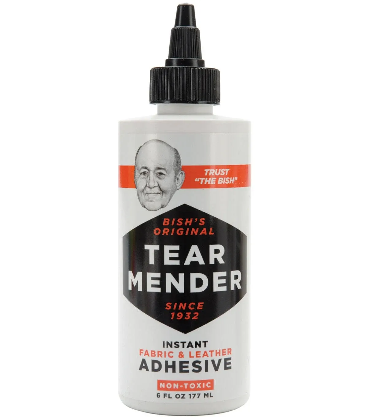 Tear Mender Instant Fabric & Leather Adhesive - 6 fl oz bottle 