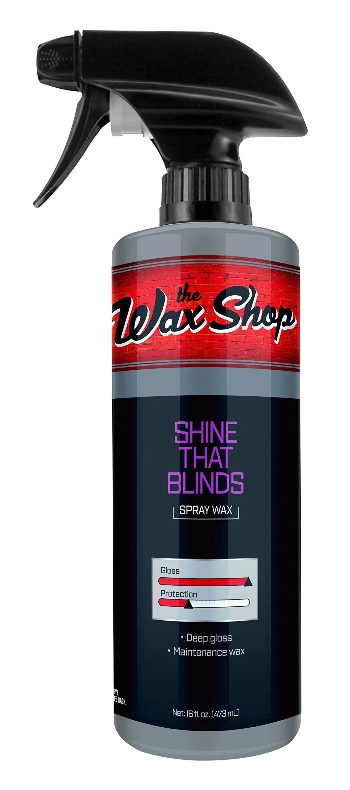 2 PK the Wax Shop 50962 Shine That Blinds Spray Wax - 16oz