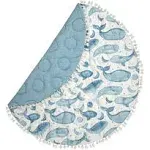 Activity Mat, Infant and Baby Quilted Playmat for Boys and Girls, Ocean Whale...