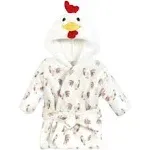 Hudson Baby Unisex Baby Plush Animal Face Bathrobe