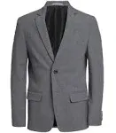 Van Heusen Boys Flex Stretch Suit Jacket 16 Husky Oxford Grey, Boy's