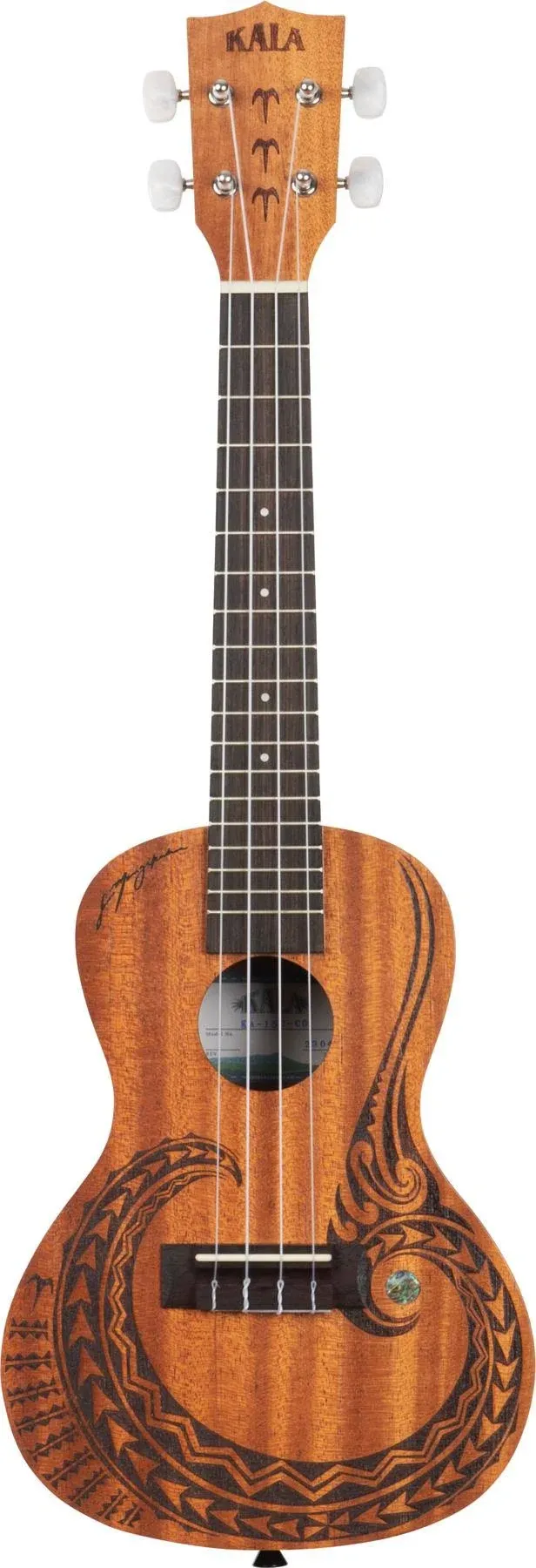 Kala, 4-String Ukulele, Right, Natural, Concert (KA-Guidance-C_W/Bag)