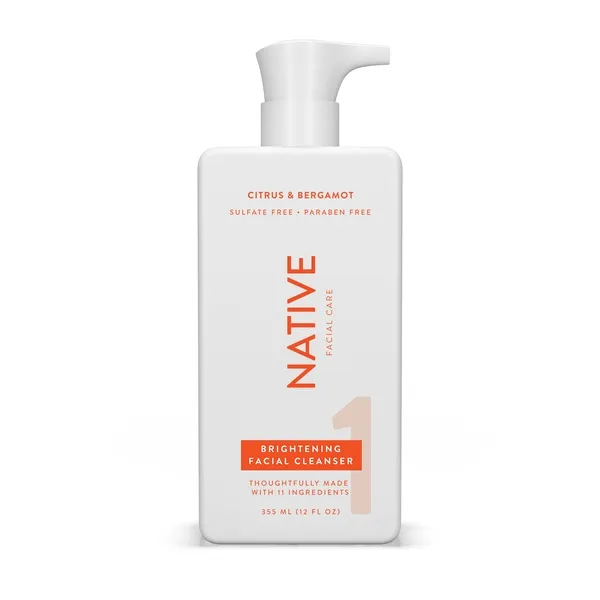 Native Citrus & Bergamot Brightening Vitamin C Facial Cleanse