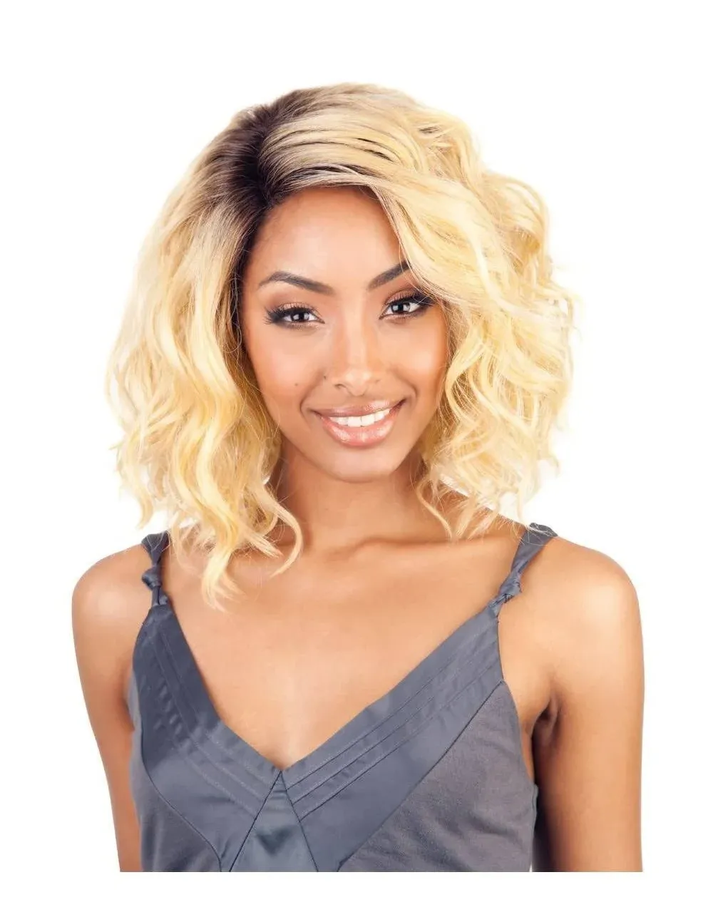 Isis Brown Sugar Human Blended Lace Front Wig - BS206 (#SR4/GOLDBLOND) by Isis Hair