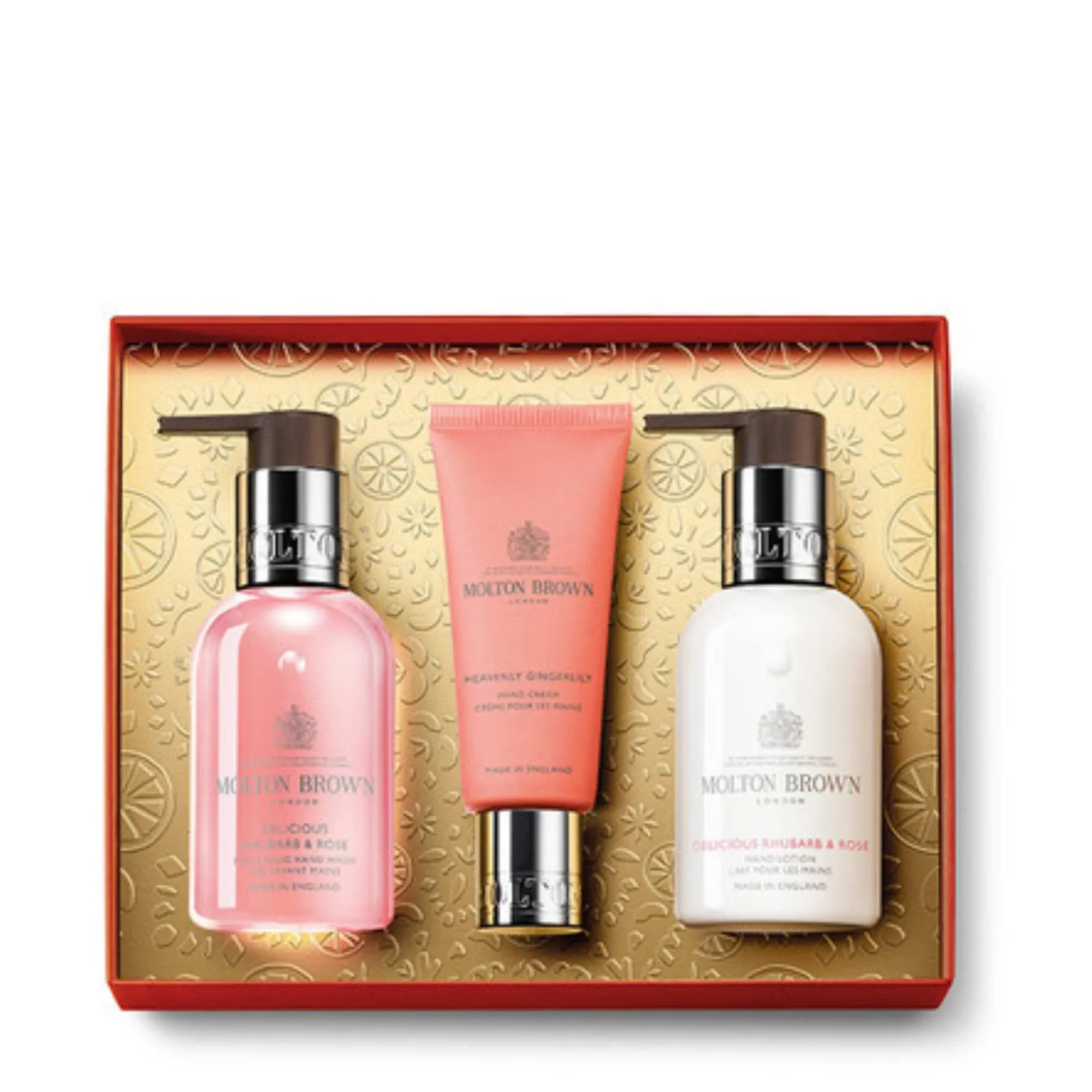 Molton Brown London Women&#039;s Rhubarb &amp; Rose Mini Hand Trio Women&#039;s