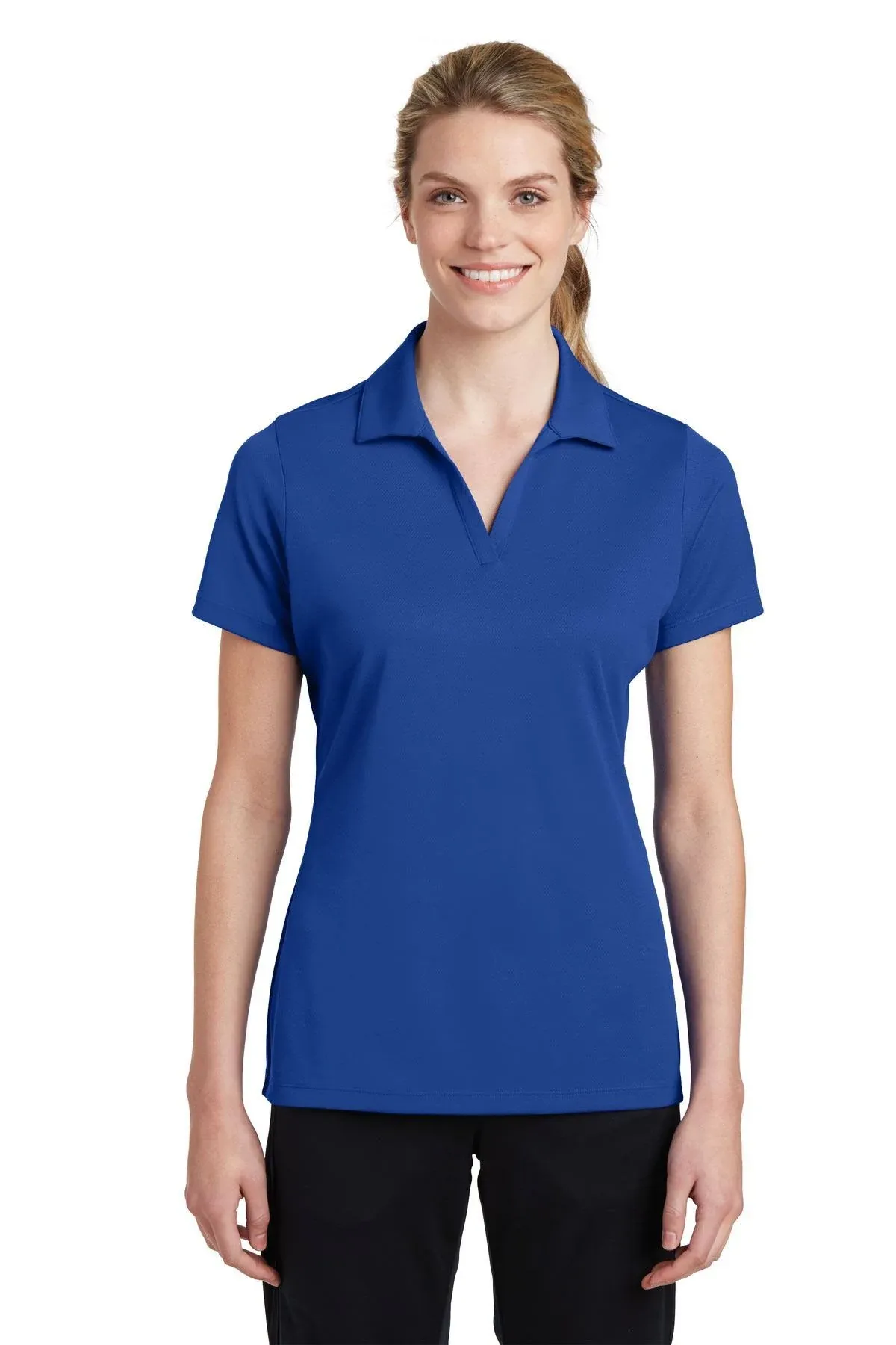 Sport Tek LST640 Ladies PosiCharge RacerMesh Polo - True Royal - S