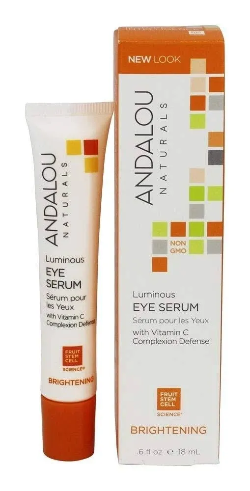 Andalou Naturals Eye Serum, Luminous - 0.6 fl oz