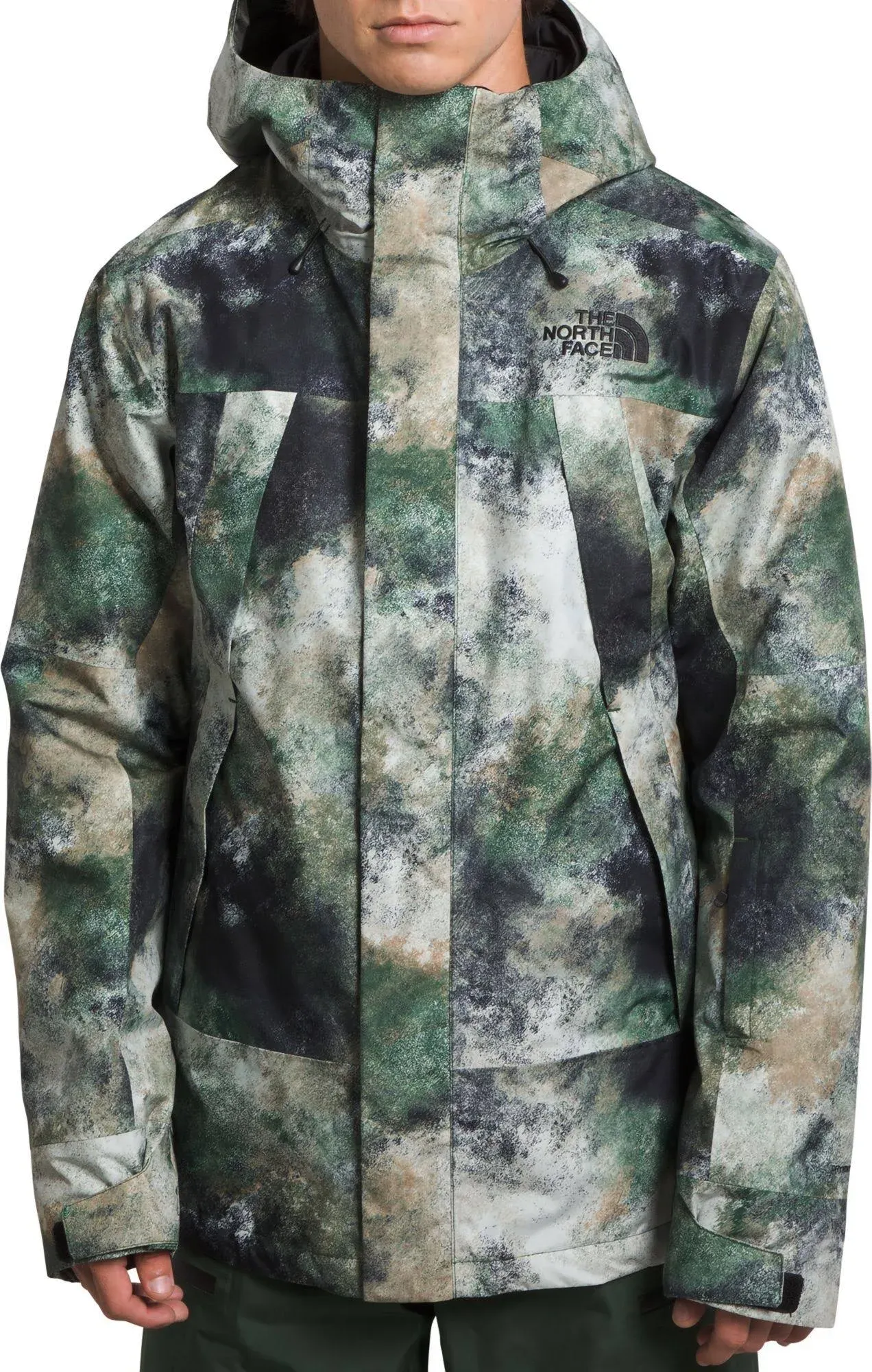 The North Face Clement Triclimate Jacket - Men's Pine Needle Faded Dye Camo Print, L