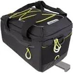 Basil, Miles MIK, Trunk Bag, 7 L, Black/Lime