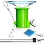 Stauber Best Bulb Changer (Green, with 9 ft Pole, Large Suction)