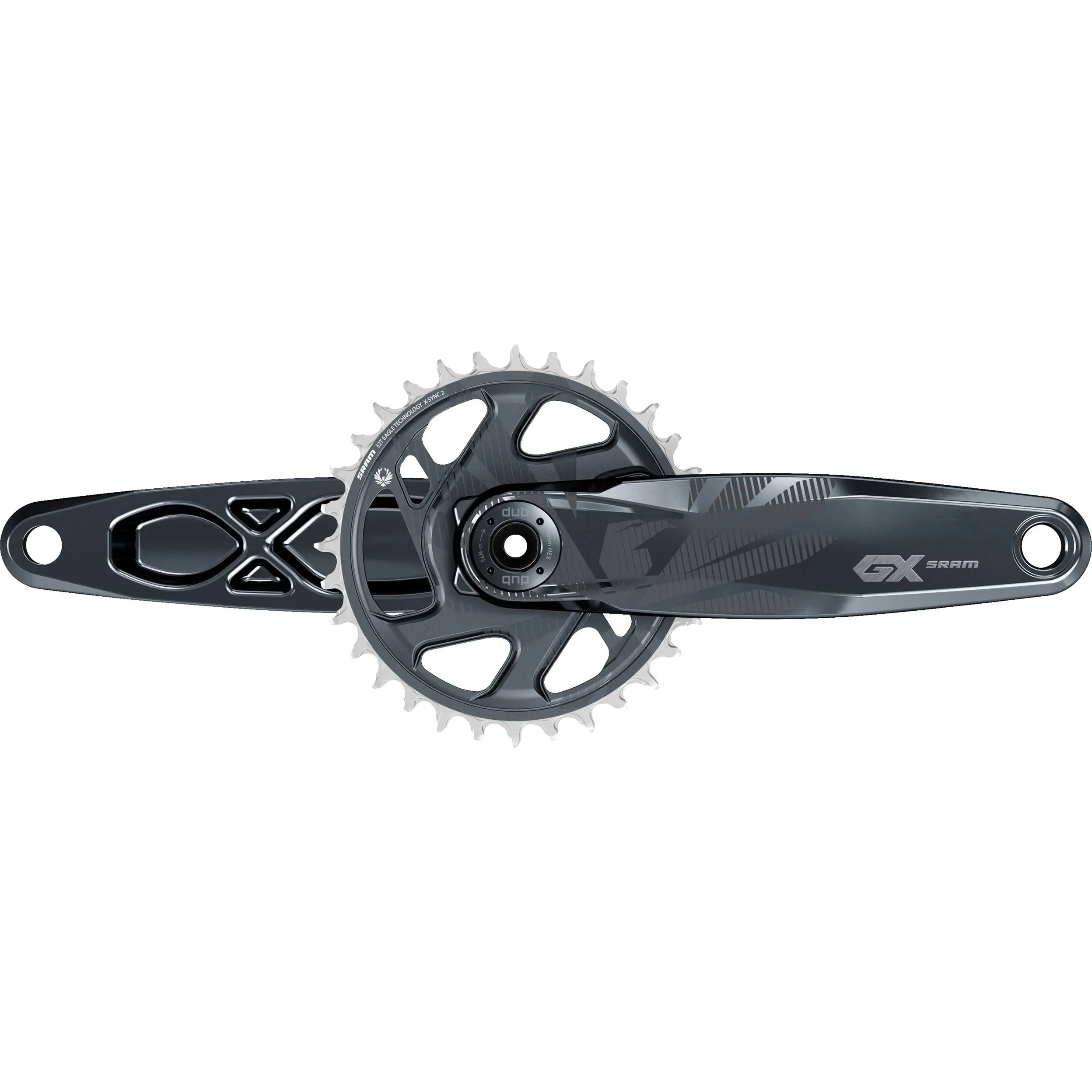 SRAM GX Eagle Dub Boost Crankset - 32T 175mm