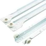 Prime-Line MP7213 Bottom Mount RV and Mobile Home Drawer Slides, White (1 Set)