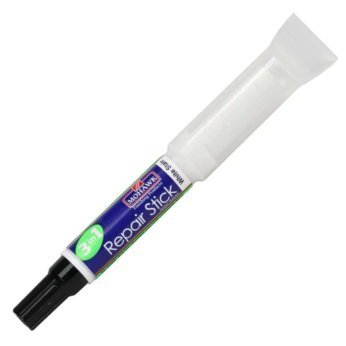 Mohawk 3 in 1 Furniture Cabinet Repair Stick, Putty Marker Filler, Satin White