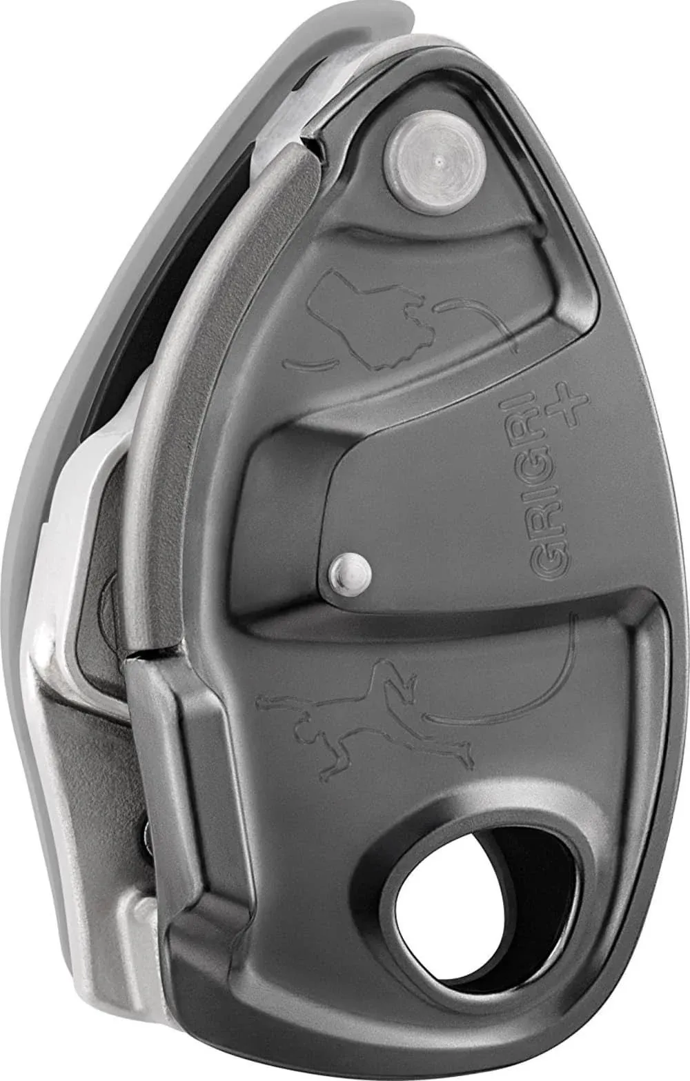 Petzl GRIGRI+ Single Rope Belay Device Descender Climbing Assisted Braking