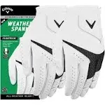 Callaway Weather Spann 2 Pack Golf Gloves