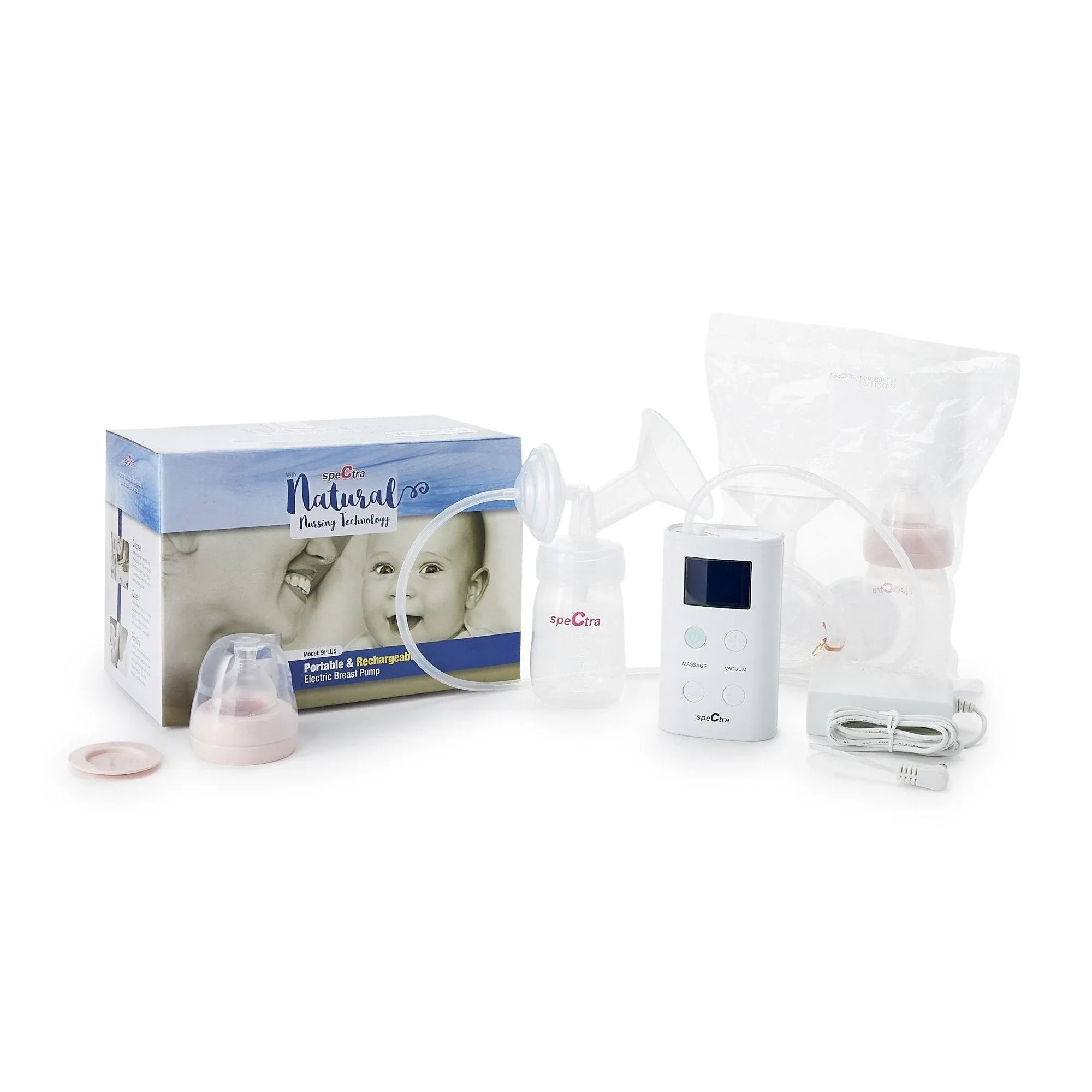 Spectra 9 Plus Electric Breast Pump (Portable & rechargeable)