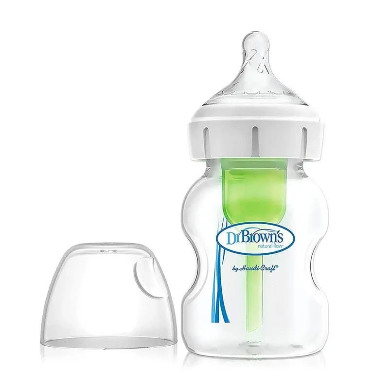 Dr. Brown's Options+ Wide-Neck Baby Bottle, 5 oz