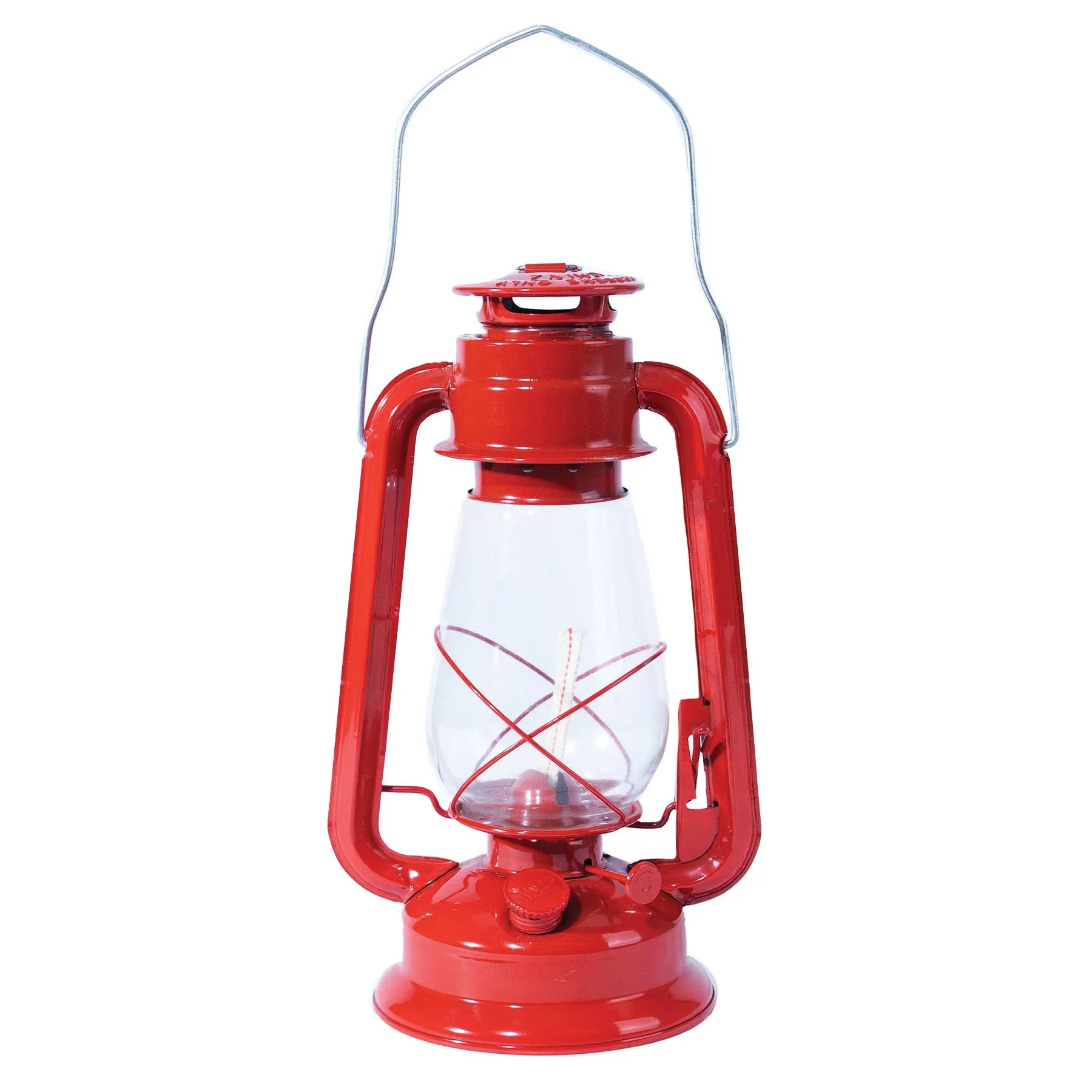 740 Red  Kerosene Lantern 12&#034; Outdoor Camping Disaster SHTF