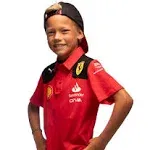 Scuderia Ferrari F1 Kids 2023 Team Polo Shirt