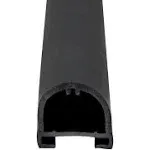 SoCiMa Black Rubber 018-312-EKD for 1" x 15/16" x 35' D-Seal RV Slide Out System