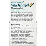 T.N. Dickinson's Witch Hazel Cleansing Pads, 60 Count