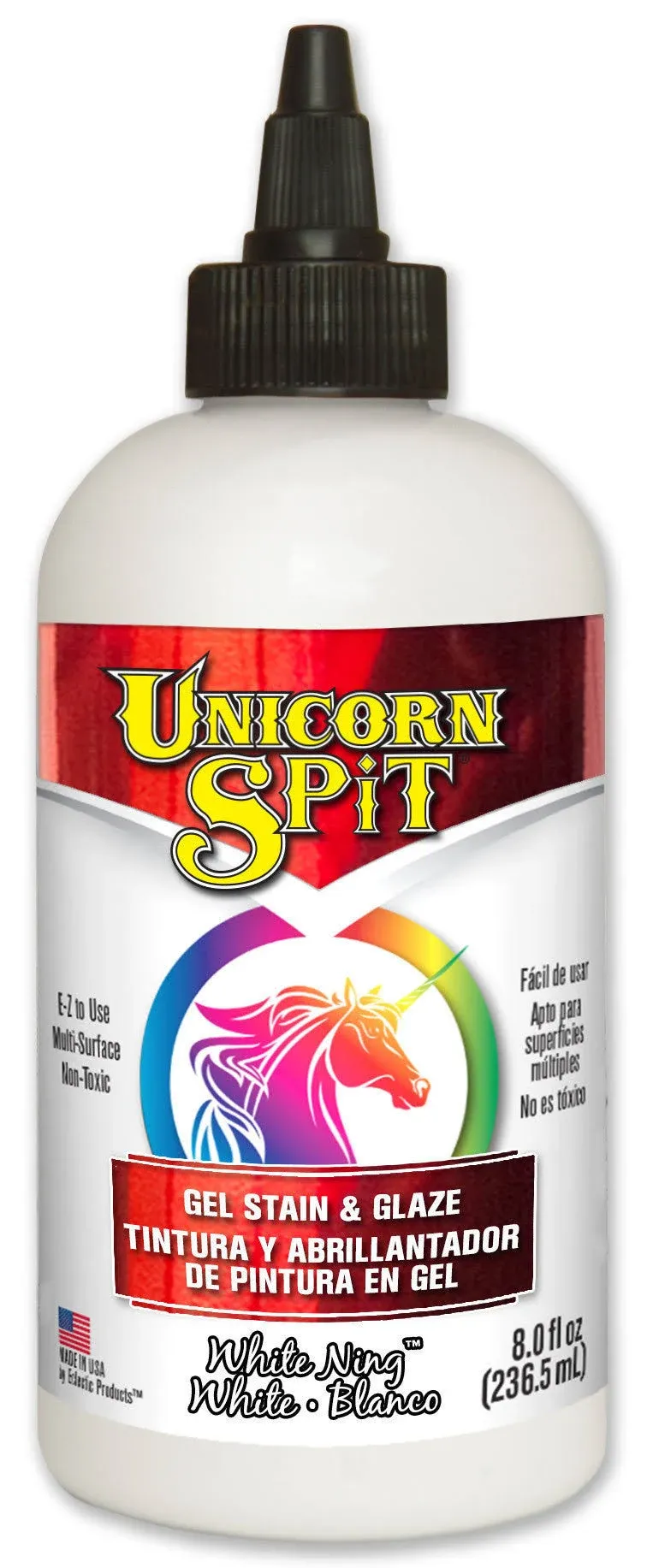 Unicorn Spit Wood Stain & Glaze 8oz - White ning