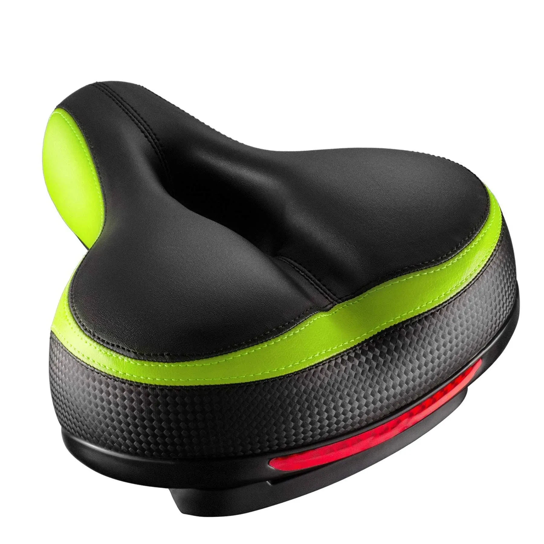 Bike Seat, Most Comfortable Bicycle Seat Dual Shock Absorbing Memory Foam Wat...