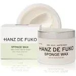 Hanz de Fuko Sponge Wax - Premium Mens Hair Styling Paste - Medium Hold, Matte Finish- Certified Organic Ingredients, 2 oz.