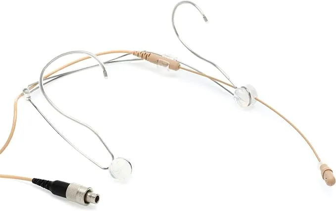 Shure DuraPlex Omnidirectional Headset Microphone, LEMO Connector, Tan (DH5T/O-LM3)