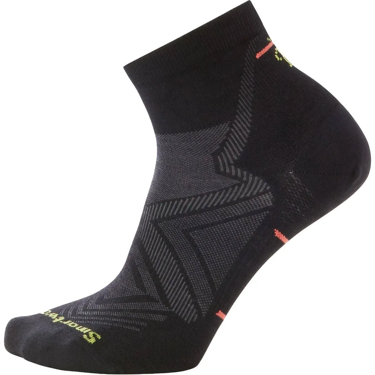 Smartwool Women's Run Zero Cushion Ankle Socks - Black