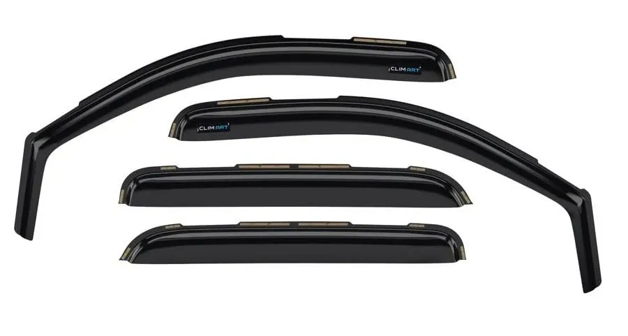 Toyota Corolla CLIM Art Unbreakable Side Window Deflectors