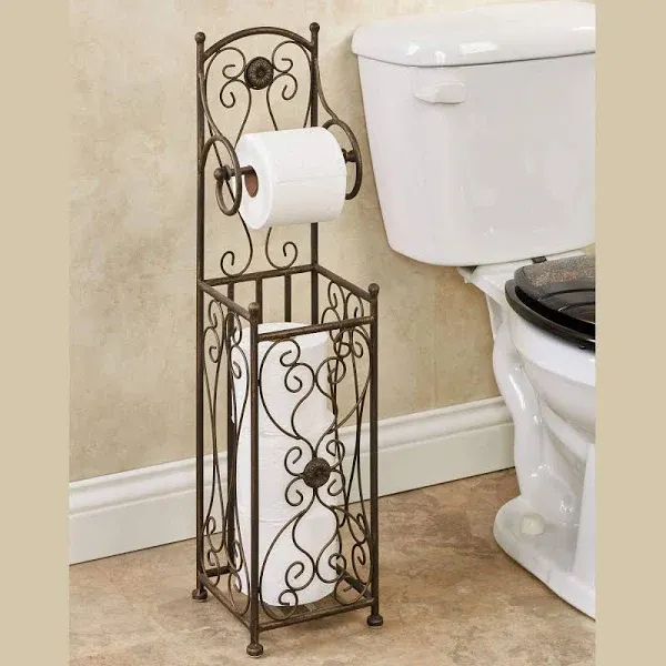 Touch of Class Kadalynn Toilet Paper Stand Antique Bronze , Antique Bronze