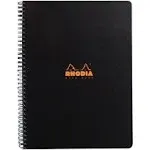 Rhodia Wirebound Graph Paper Notebook in Orange - 9 x 11.75 - NEW- R193008