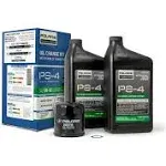 Polaris PS-4 5w-50 Full Synthetic Oil Change Kit