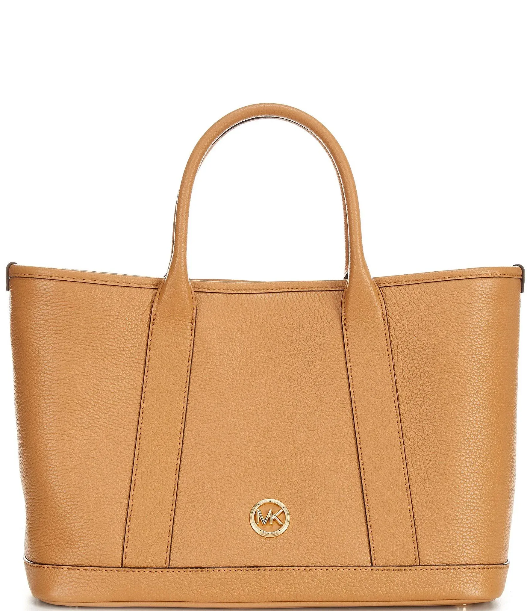 Michael Kors Luisa Medium Satchel Bag - Pale Peanut