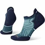 Smartwool Women's Run Targeted Cushion Low Ankle Socks-TWILIGHT Blue-S