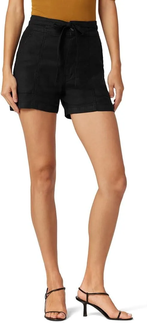 HUDSON Women&#039;s Tie Waist Short 30, Black Beauty