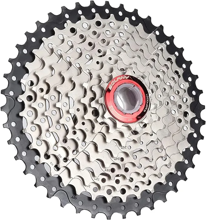 Bolany 8/9/10/11 Speed Cassette 11-40/42/46/50T Mountain Bike,Lightweight Bicycle MTB Cassettes, fit Shimano/SRAM/FSA/Campagnolo/KMC XC AM DH MTB 6/7/8/9/10/11S Chains