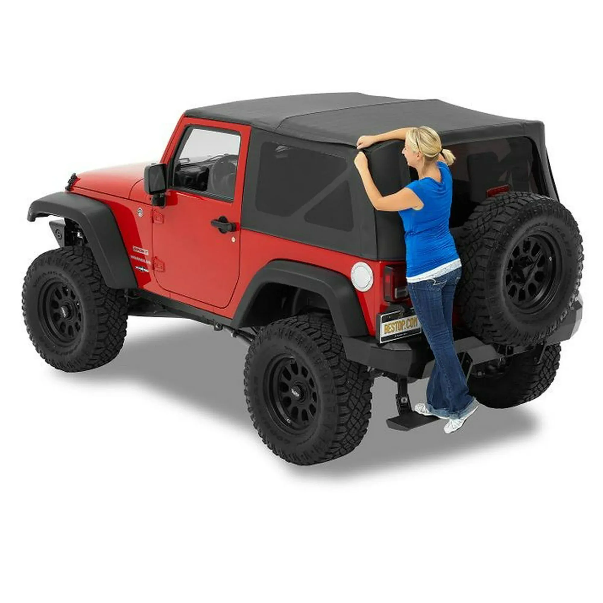 Bestop - 54722-35 - Supertop Squareback Soft Top