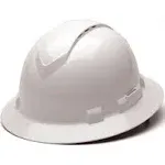 Ridgeline Full Brim ANSI Construction Safety Hard Hat 4 Point Ratchet Suspension