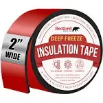 Redford Supply Co. 2 inch Pipe Insulation Tape - Deep Freeze Water Pipe Wrap Tape - Outdoor Water Pipe Insulation Wrap, Insulation Tape for Water P 214