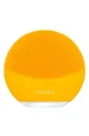 Shop Foreo Luna™ Mini 3 Compact Facial Cleansing Device In Sunflower Yellow