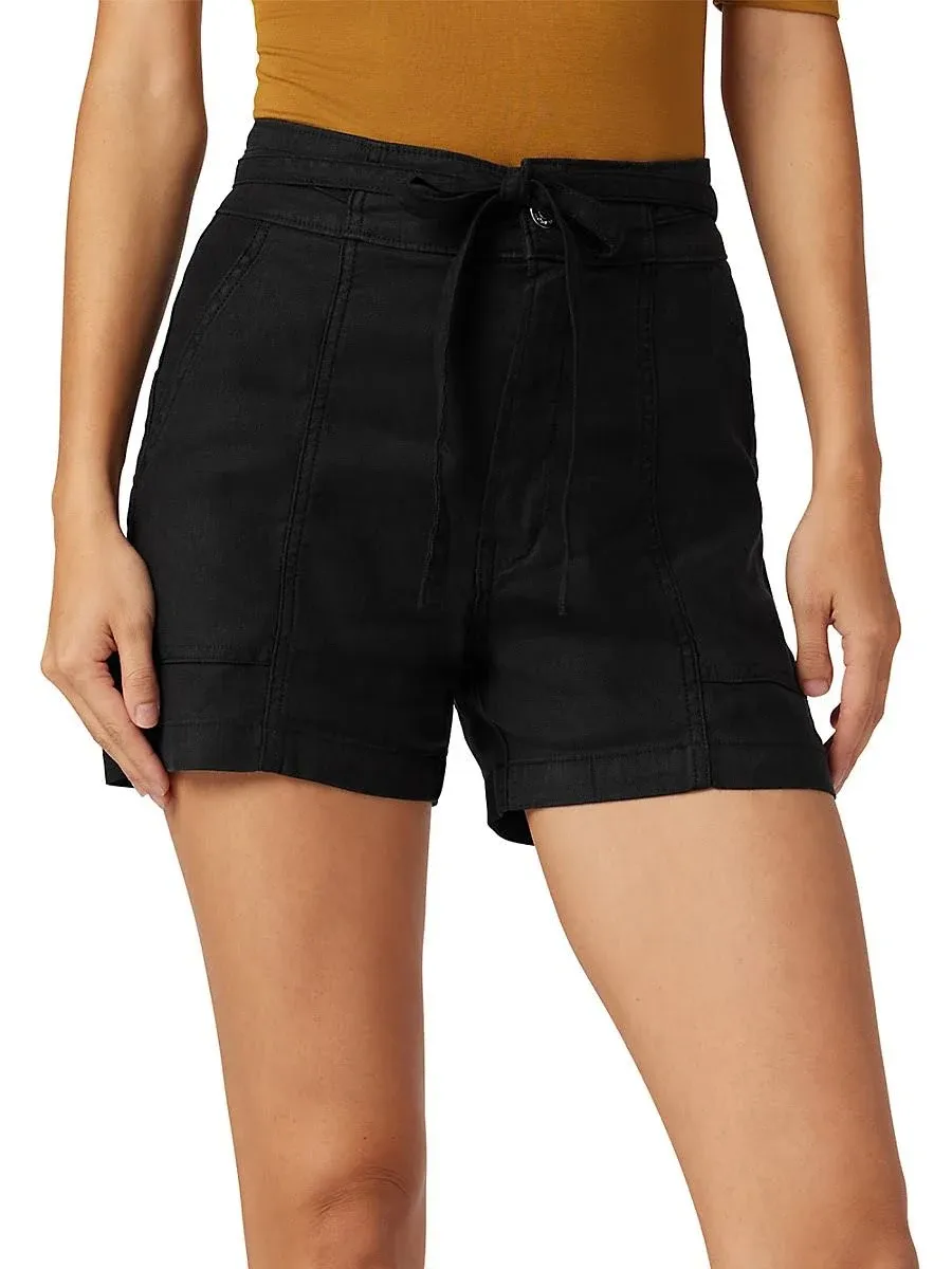 HUDSON Women&#039;s Tie Waist Short 30, Black Beauty