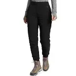 Eddie Bauer Women's Rainier Fleece-Lined Water-Repellent Jogger Pants