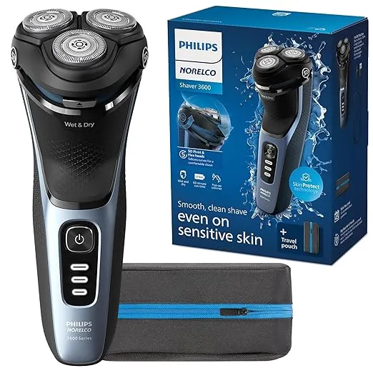 Norelco 3600 Wet Dry Rechargeable Shaver