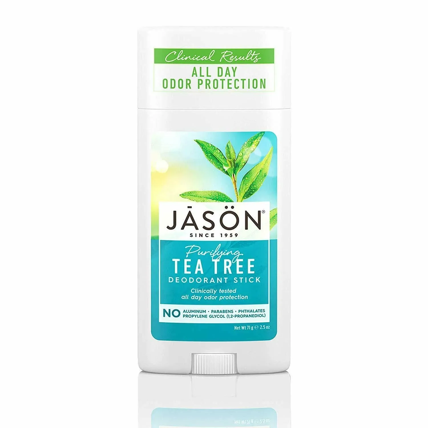 Jason Natural Products Purifying Tea Tree Deodorant Stick - 2.5 oz