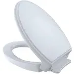 Toto SS154#01 Traditional SoftClose Elongated Toilet Seat Cotton White