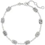 Kendra Scott Emilie Chain Bracelet in Platinum Drusy