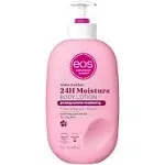 16 fl oz eos Shea Better Body Lotion- Pomegranate Raspberry, 24-Hour Moisture